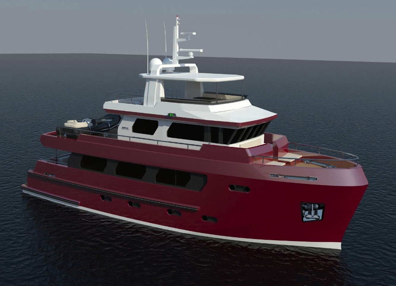 Image for article Sabdes finalises designs for 24m Tri-deck Explorer